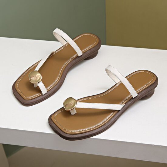 Bamboo Insole Women Flip Flops