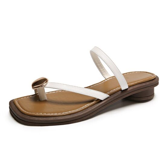 Bamboo Insole Women Flip Flops