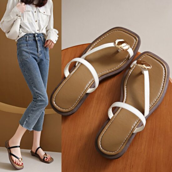 Bamboo Insole Women Flip Flops
