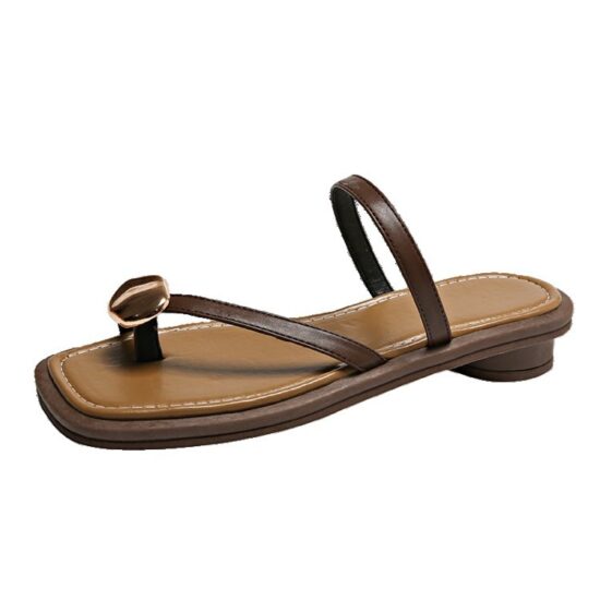 Bamboo Insole Women Flip Flops