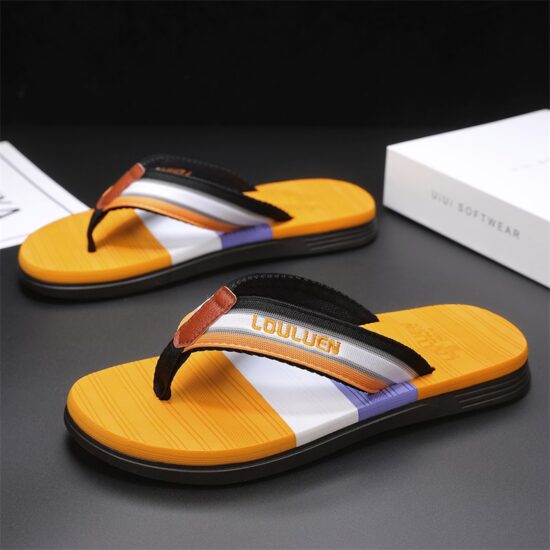 Classic Navy Men's Flip Flops