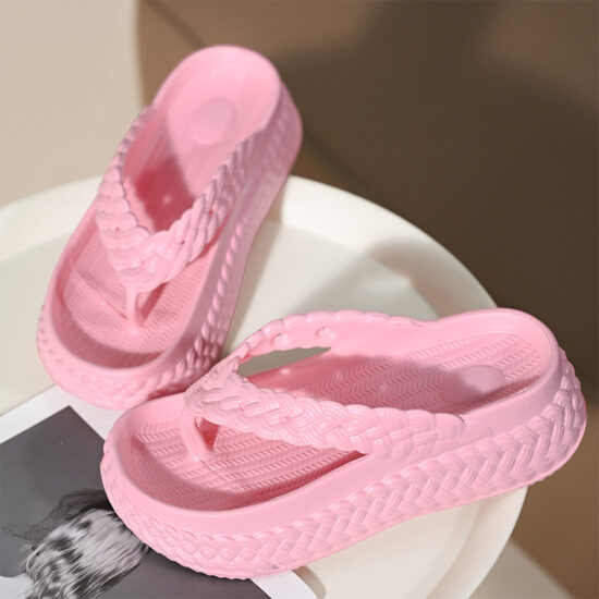 Color Block Flip Flops for Women