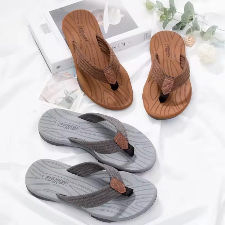 Color Pop Men's Flip Flops for Summer