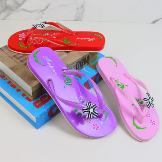 Custom Embossed Women Flip Flops