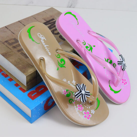 Custom Embossed Women Flip Flops