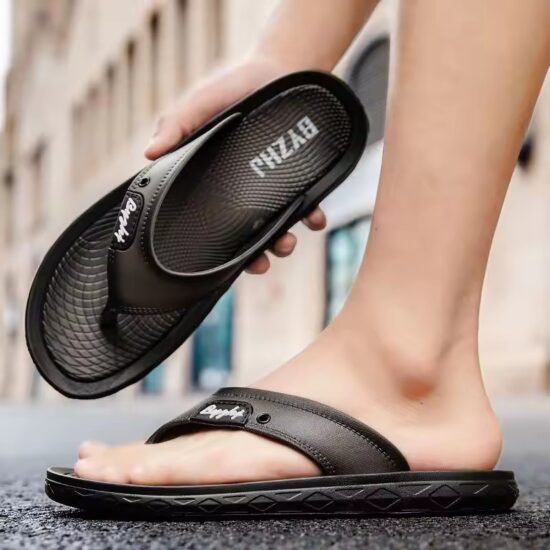 Ergonomic Men's Flip Flops for Walking