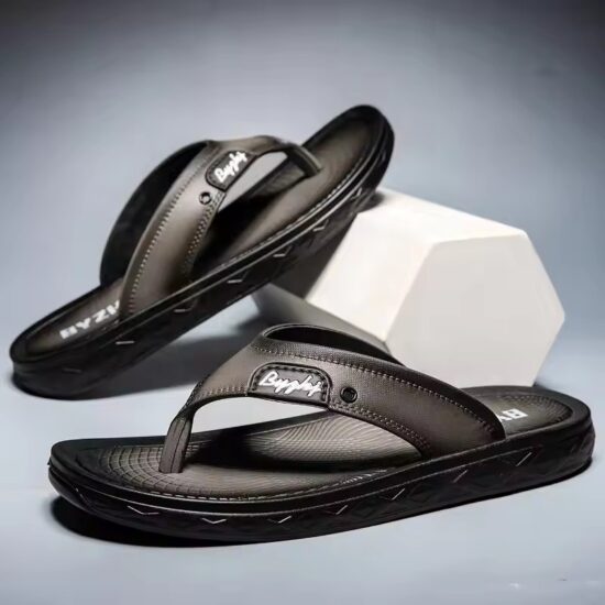 Ergonomic Men's Flip Flops for Walking