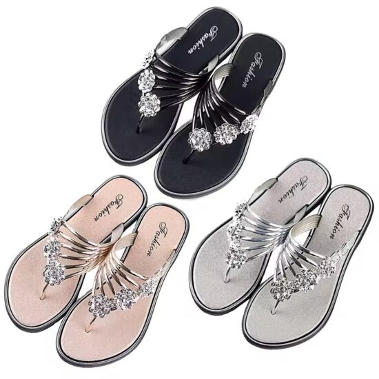 Slip-On Ladies Flip Flops Casual