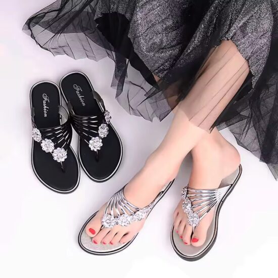 Slip-On Ladies Flip Flops Casual