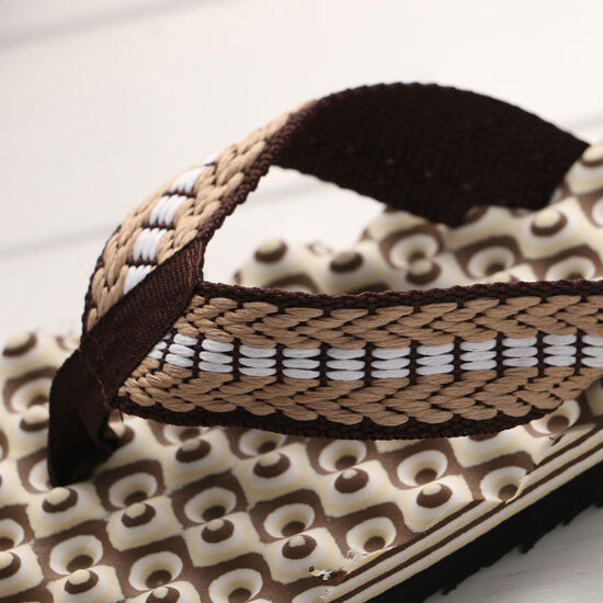 Men's Black Flip Flops for Casual Summer Wear