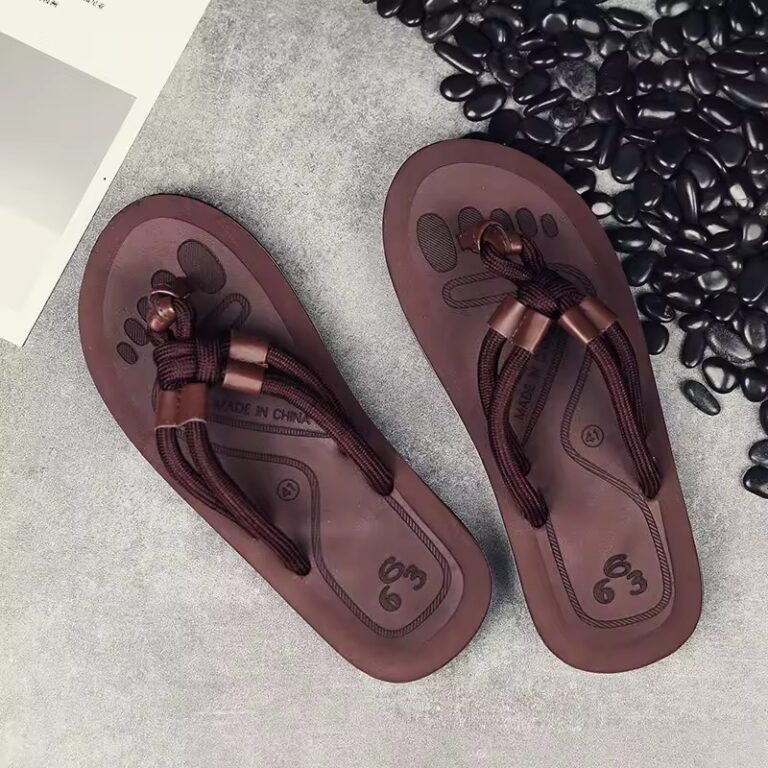 Mens Casual Flip Flops Non Slip Sole
