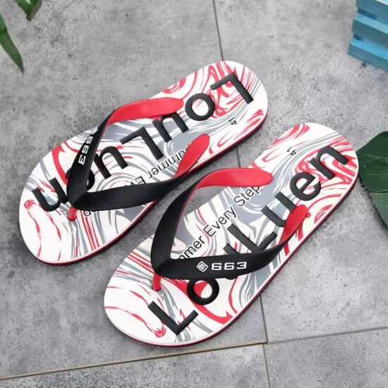 Men's Flip Flops with Adjustable Strap