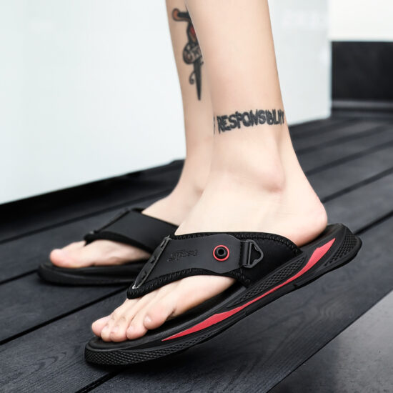 Mens Flip Flops with Arch Support