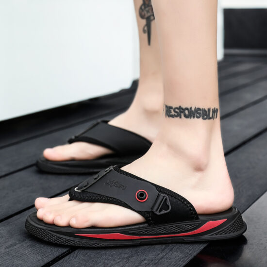 Mens Flip Flops with Arch Support