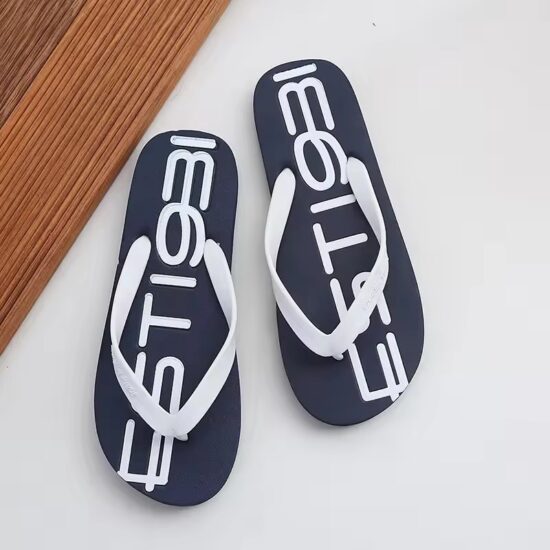 Men's Flip Flops with Memory Foam Footbed