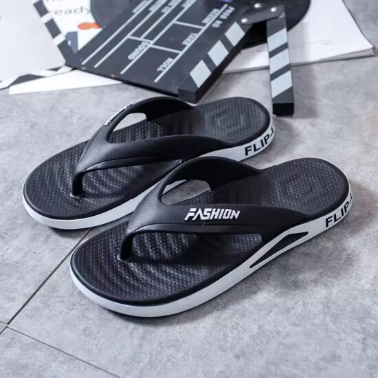 Men's Leather Strap Flip Flops