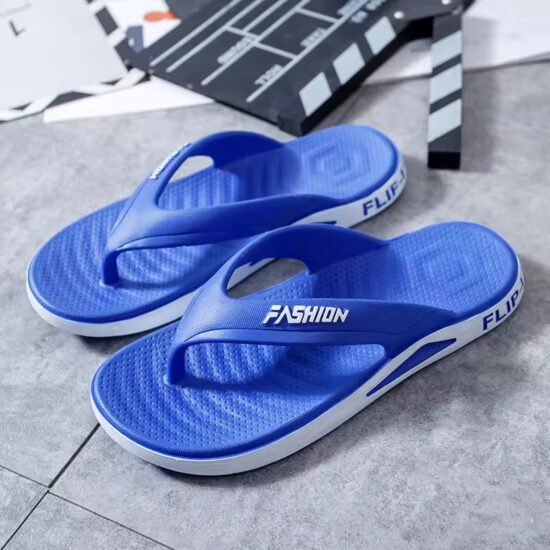 Men's Leather Strap Flip Flops