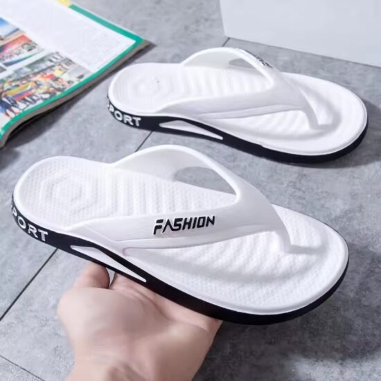 Men's Leather Strap Flip Flops