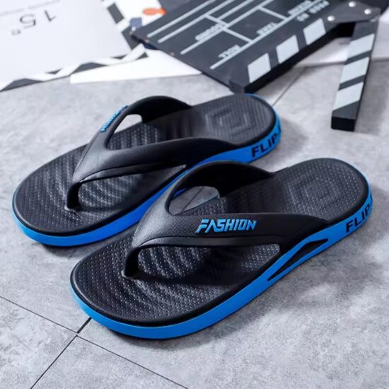 Men's Leather Strap Flip Flops