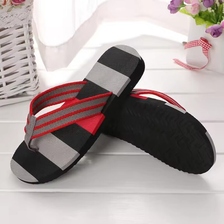 Men's Minimalist Gray Flip Flops