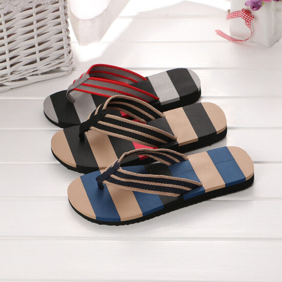 Men's Minimalist Gray Flip Flops