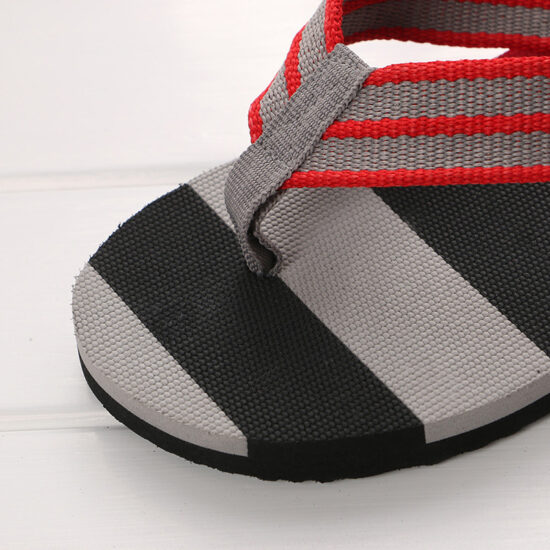 Men's Minimalist Gray Flip Flops