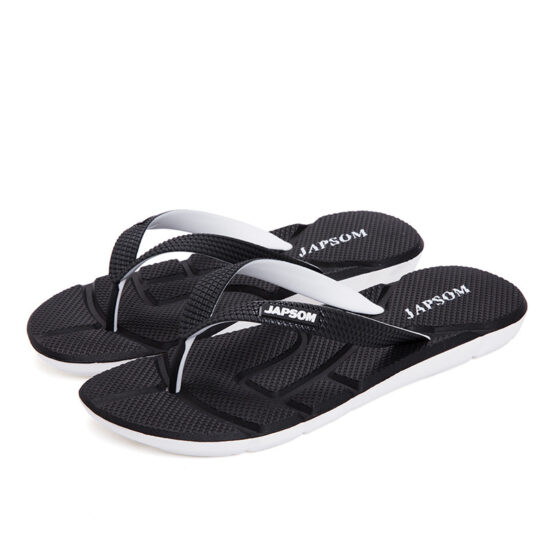 Men's Outdoor Flip Flops with Toe Grip
