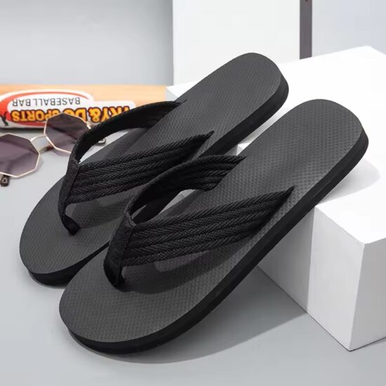 Mens Slide Flip Flops Open Toe