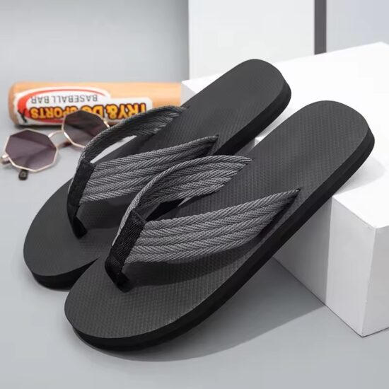 Mens Slide Flip Flops Open Toe