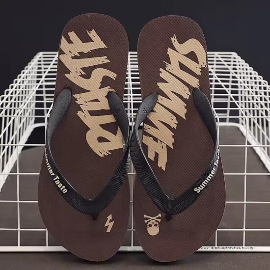 Men's Travel Flip Flops Lightweight and Foldable