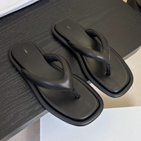 Metallic Finish Flip Flops for Women