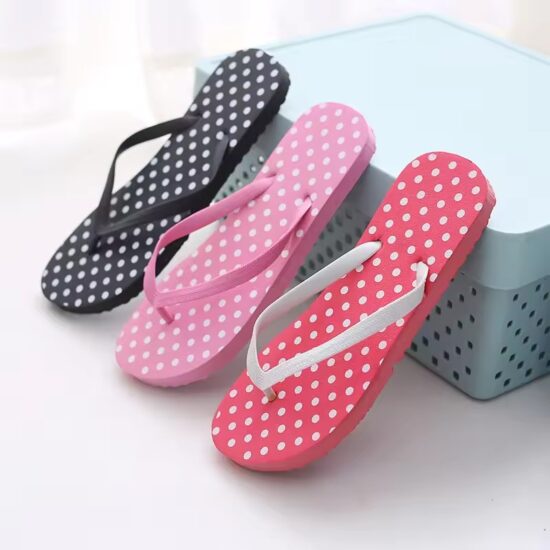 Printed Pattern Flip Flops for Women