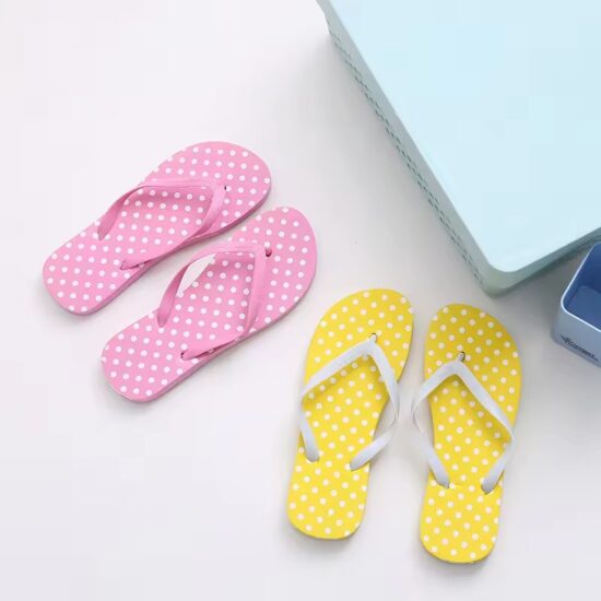Printed Pattern Flip Flops for Women