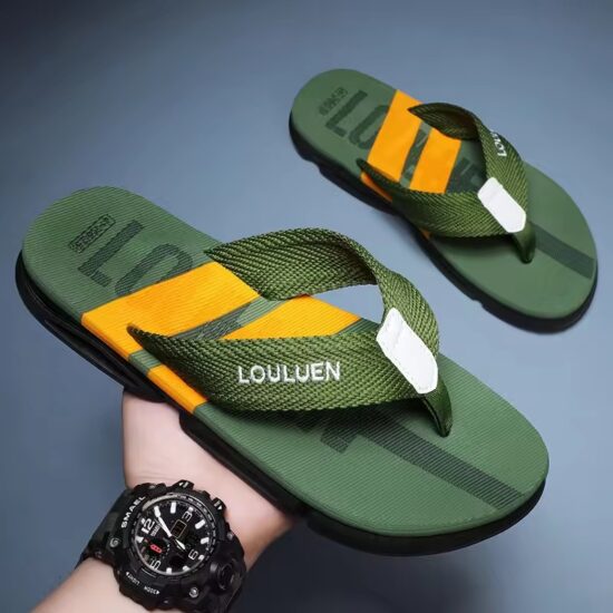 Slip-On Beach Flip Flops for Men