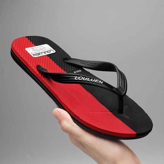 Sport Style Men's Flip Flops with Arch Support