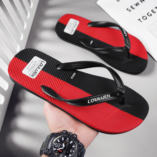 Sport Style Men's Flip Flops with Arch Support