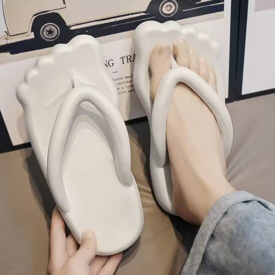 Two-Tone Color Men's Flip Flops