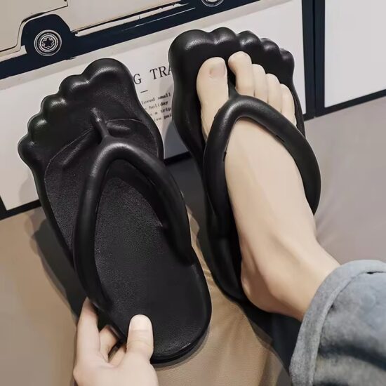 Two-Tone Color Men's Flip Flops