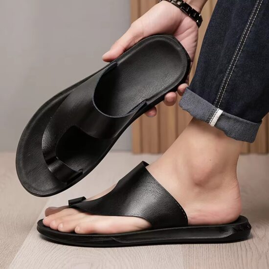 Water-Resistant Flip Flops for Men