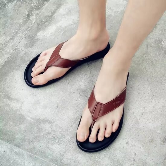 Waterproof Mens Flip Flops for Poolside