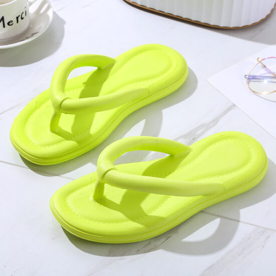 Wholesale Women Flip Flops with Glitter Straps