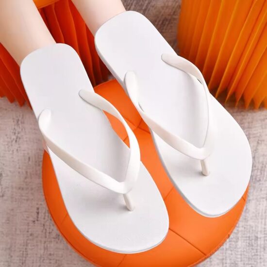 Wide Fit Men's Flip Flops with Cushion Support