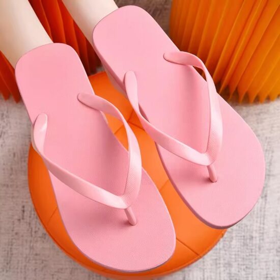 Wide Fit Men's Flip Flops with Cushion Support