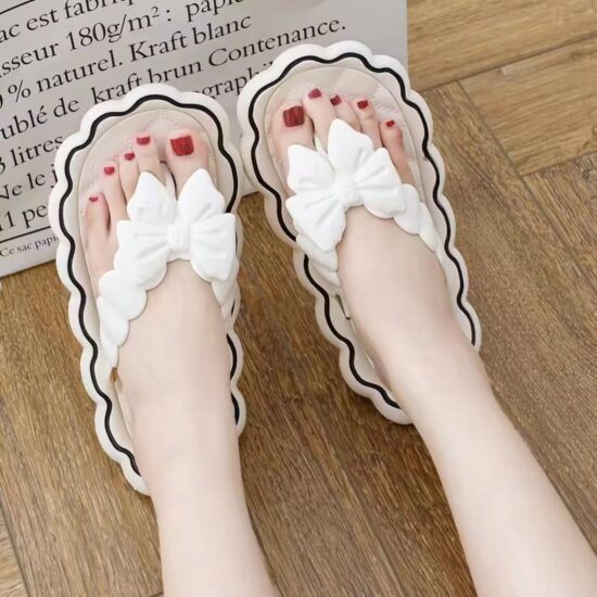 Woven Strap Flip Flops for Women