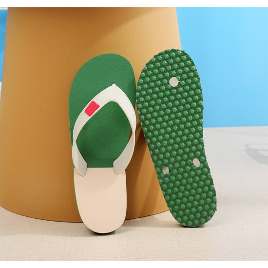 Soft sole summer beach flip flops in assorted colors