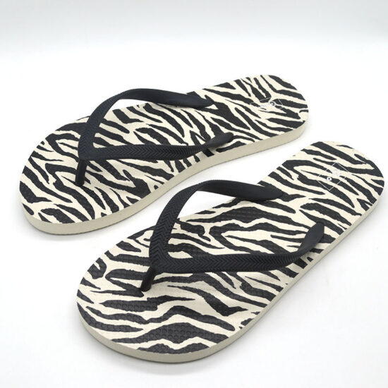 Women’s PVC slippers with PE sole for wholesale