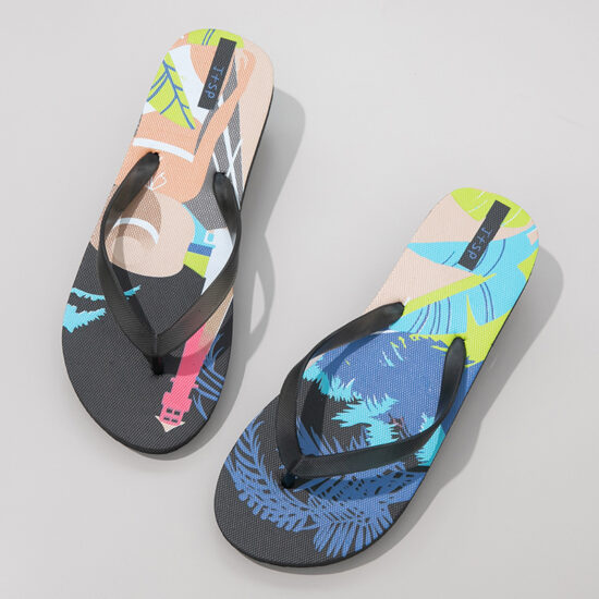 Unisex trendy summer flip flops for outdoor beach wear