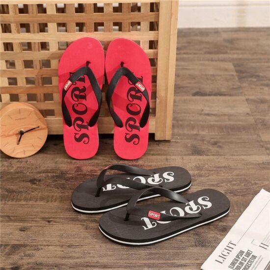 Women’s quick-dry PE flip flops for outdoor use