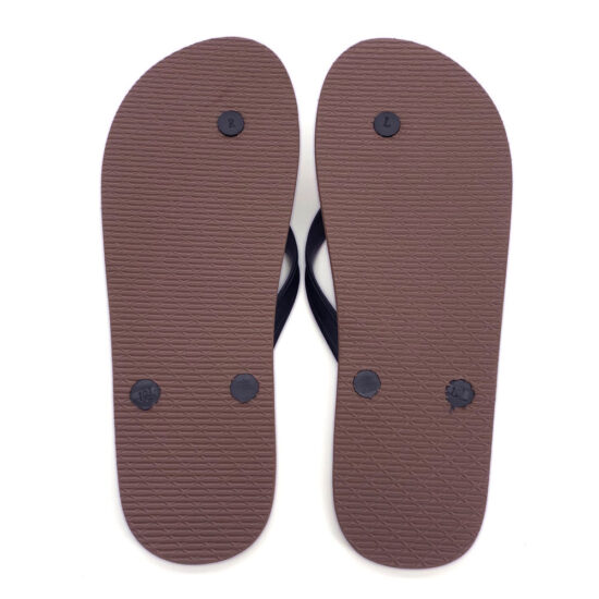 Custom PE rubber flip flops for men