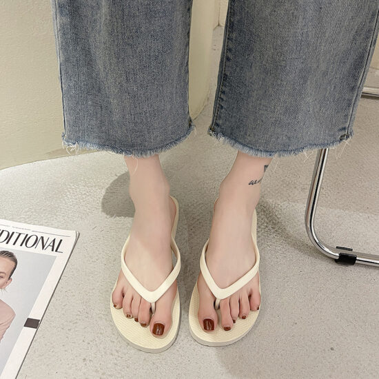 Durable unisex summer beach slides with soft sole and anti-slip grip